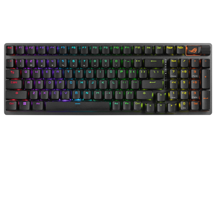 Клавиатура ASUS X901 STRIX SCOPE II 96 WL/NXSW/RU/ABS (RUS) ASUS 90MP037A-BKRA00
