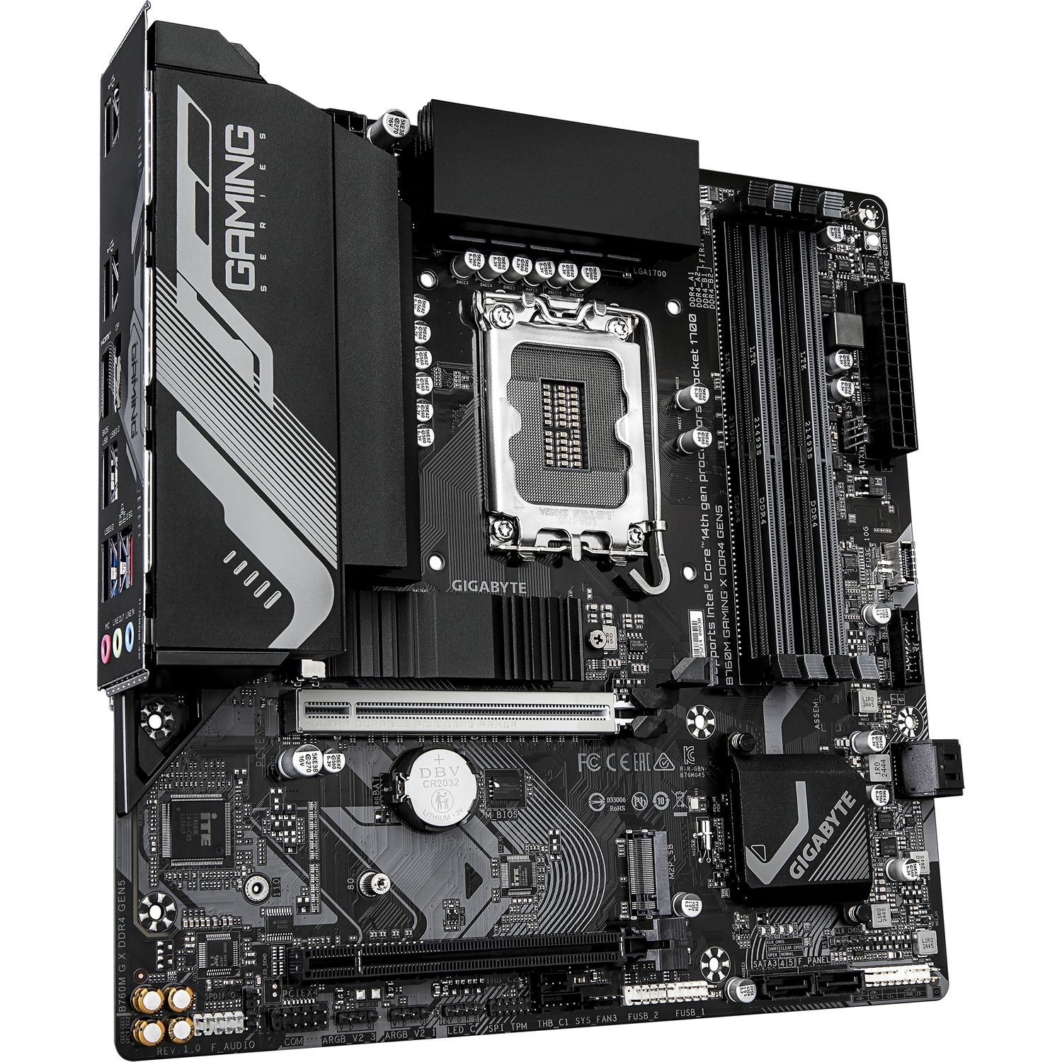 Материнская плата Gigabyte B760M G X DDR4 GEN5