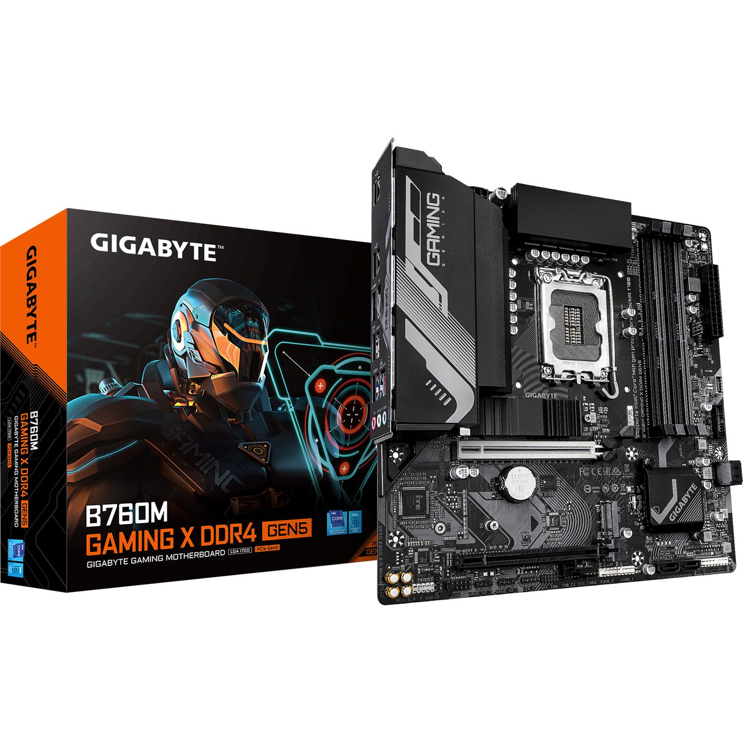 Материнская плата Gigabyte B760M G X DDR4 GEN5