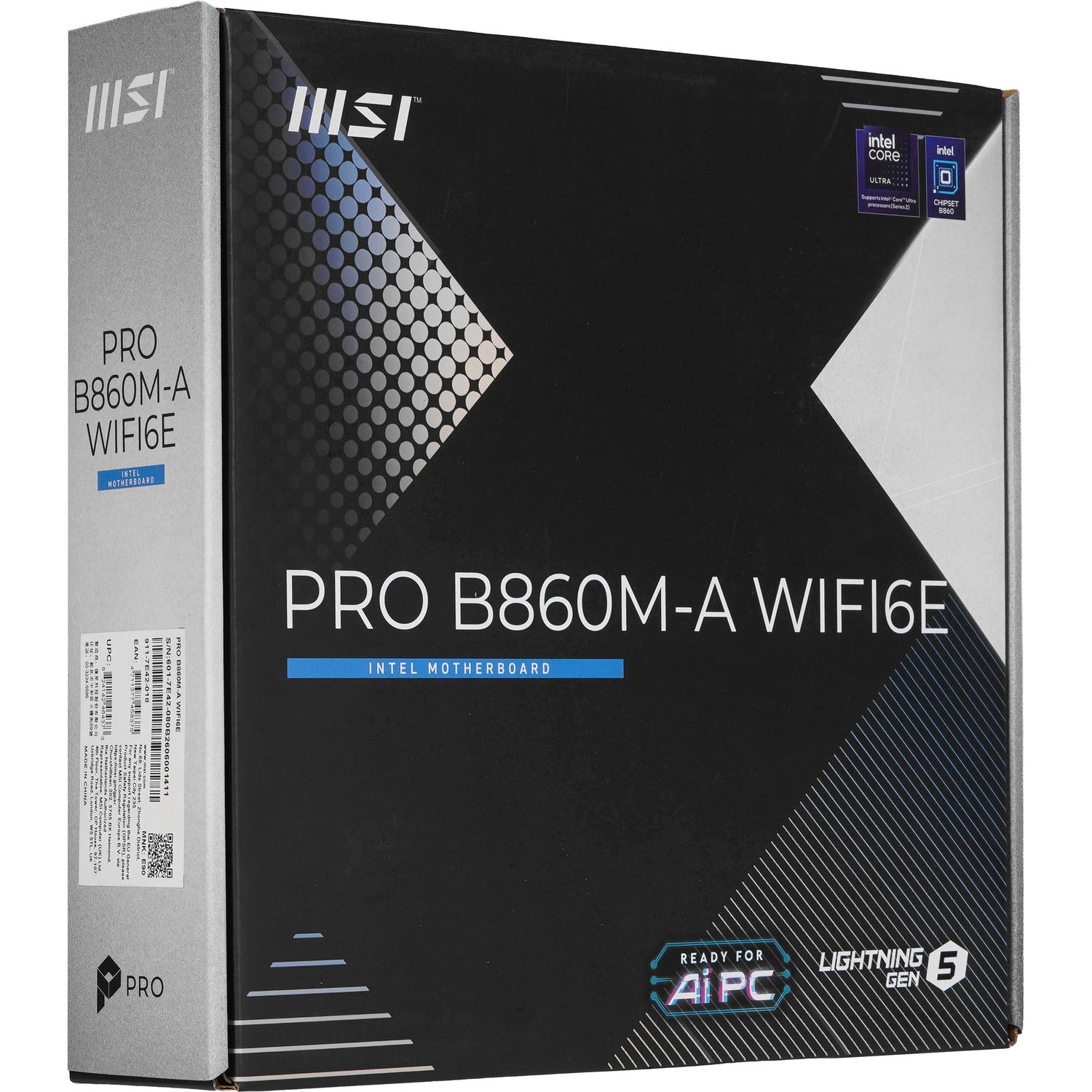 Материнская плата MSI PRO B860M-A WIFI6E